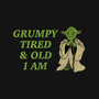 Grumpy Tired And Old-None-Drawstring-Bag-milasneeze