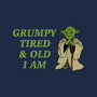 Grumpy Tired And Old-None-Drawstring-Bag-milasneeze