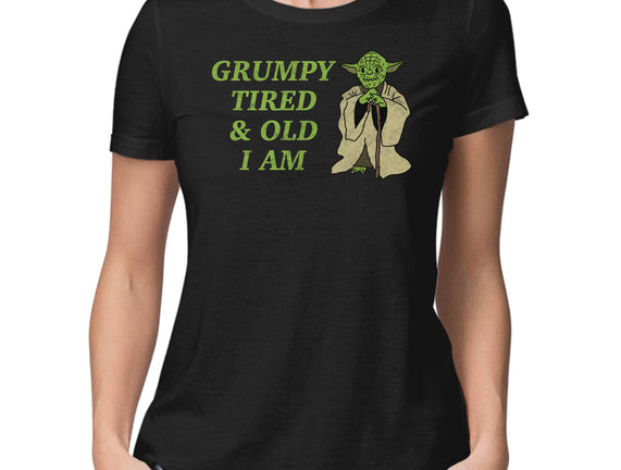 Grumpy Tired And Old