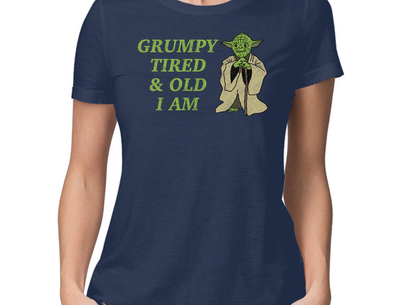 Grumpy Tired And Old