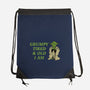 Grumpy Tired And Old-None-Drawstring-Bag-milasneeze