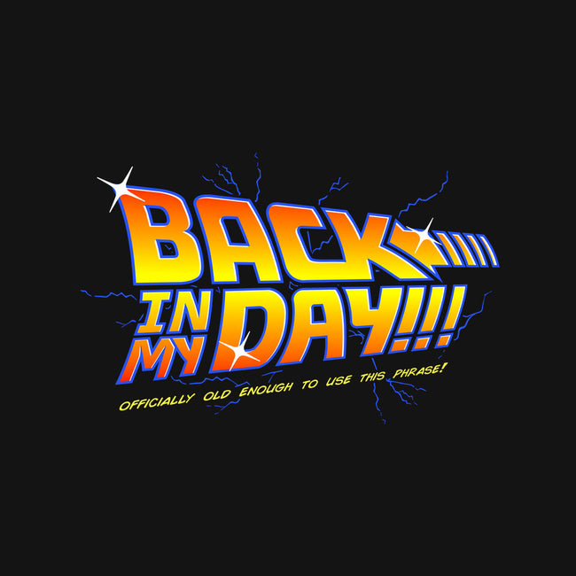 Back In My Day-Womens-Basic-Tee-Gamma-Ray