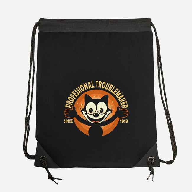 Professional Troublemaker-None-Drawstring-Bag-erion_designs