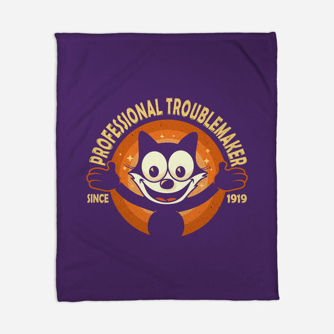 Professional Troublemaker-None-Fleece-Blanket-erion_designs