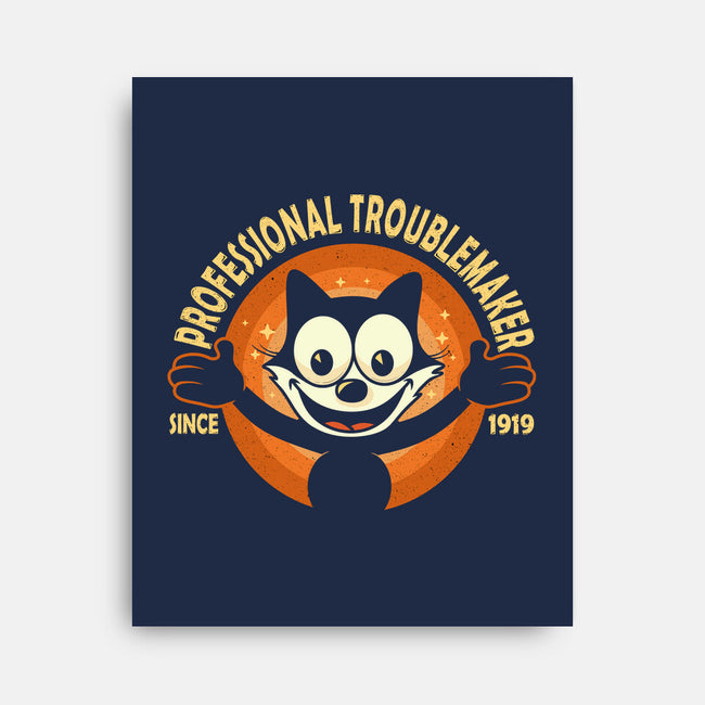 Professional Troublemaker-None-Stretched-Canvas-erion_designs