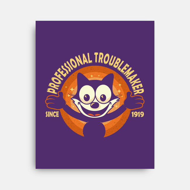 Professional Troublemaker-None-Stretched-Canvas-erion_designs