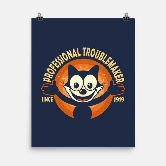 Professional Troublemaker-None-Matte-Poster-erion_designs