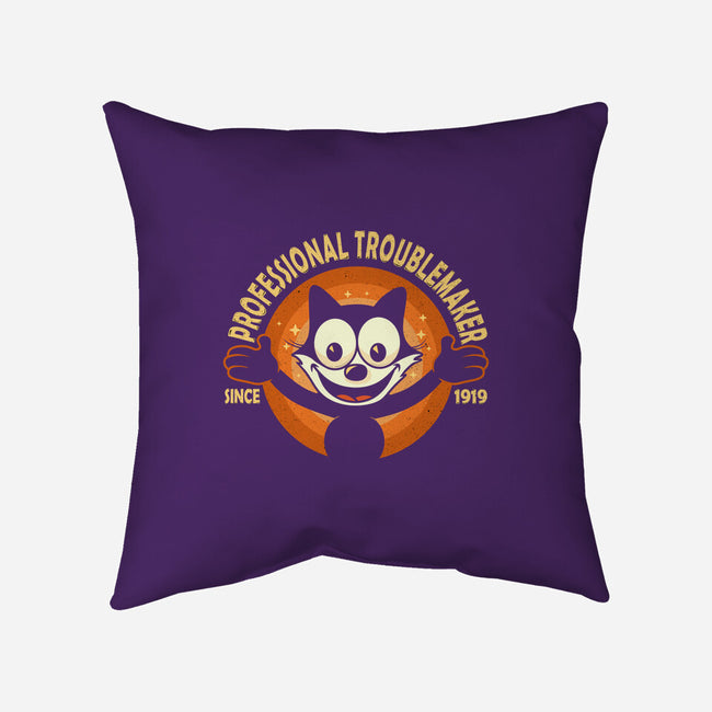 Professional Troublemaker-None-Removable Cover w Insert-Throw Pillow-erion_designs