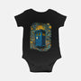 Starry Night Blue Box-Baby-Basic-Onesie-kharmazero