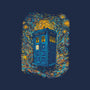 Starry Night Blue Box-None-Drawstring-Bag-kharmazero