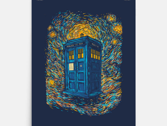 Starry Night Blue Box