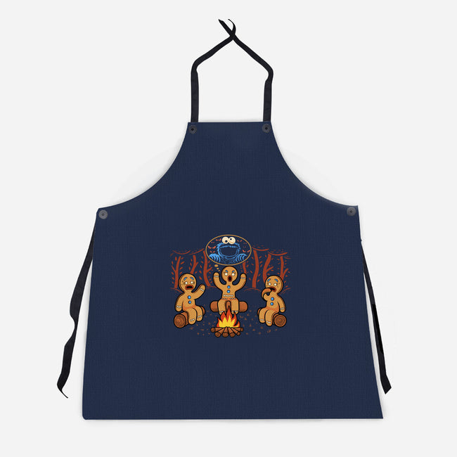 Scary Cookie Story-Unisex-Kitchen-Apron-erion_designs