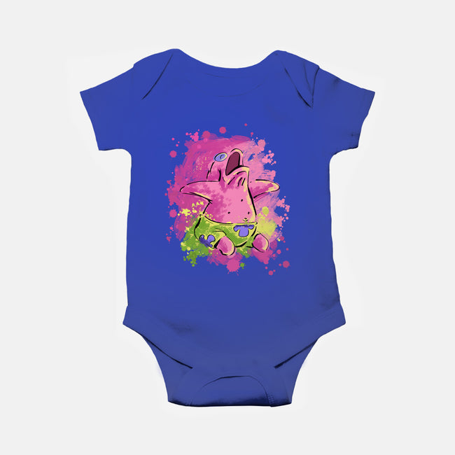 Sleeping Star-Baby-Basic-Onesie-nickzzarto