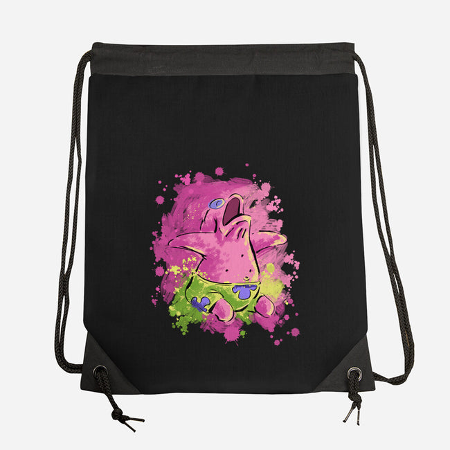 Sleeping Star-None-Drawstring-Bag-nickzzarto