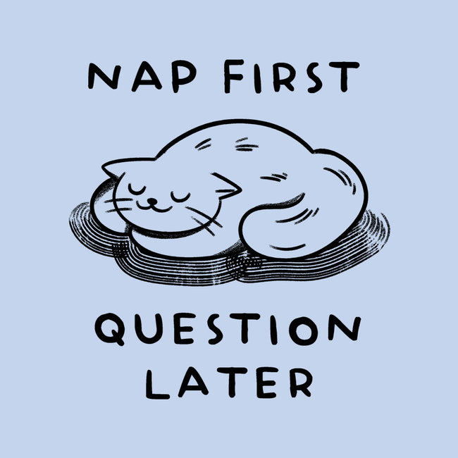 Nap First Question Later-Unisex-Kitchen-Apron-FunkVampire