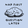 Nap First Question Later-None-Drawstring-Bag-FunkVampire