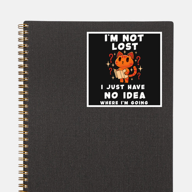 I'm Not Lost-None-Glossy-Sticker-FunkVampire