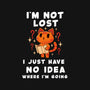 I'm Not Lost-None-Polyester-Shower Curtain-FunkVampire