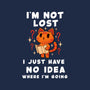 I'm Not Lost-None-Drawstring-Bag-FunkVampire