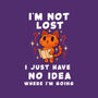 I'm Not Lost-None-Drawstring-Bag-FunkVampire