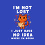 I'm Not Lost-None-Drawstring-Bag-FunkVampire