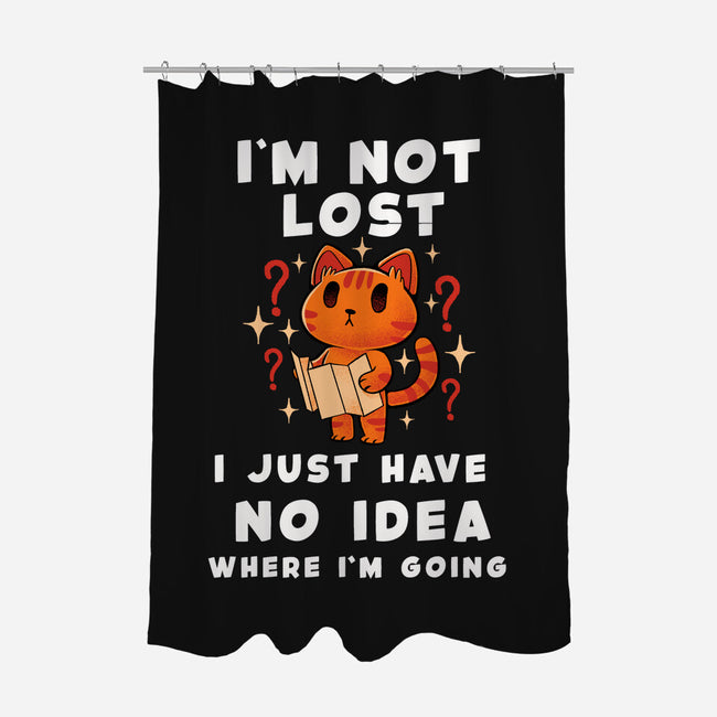 I'm Not Lost-None-Polyester-Shower Curtain-FunkVampire