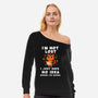 I'm Not Lost-Womens-Off Shoulder-Sweatshirt-FunkVampire