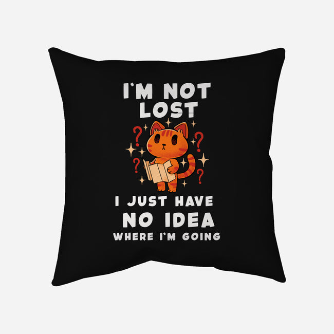 I'm Not Lost-None-Removable Cover w Insert-Throw Pillow-FunkVampire