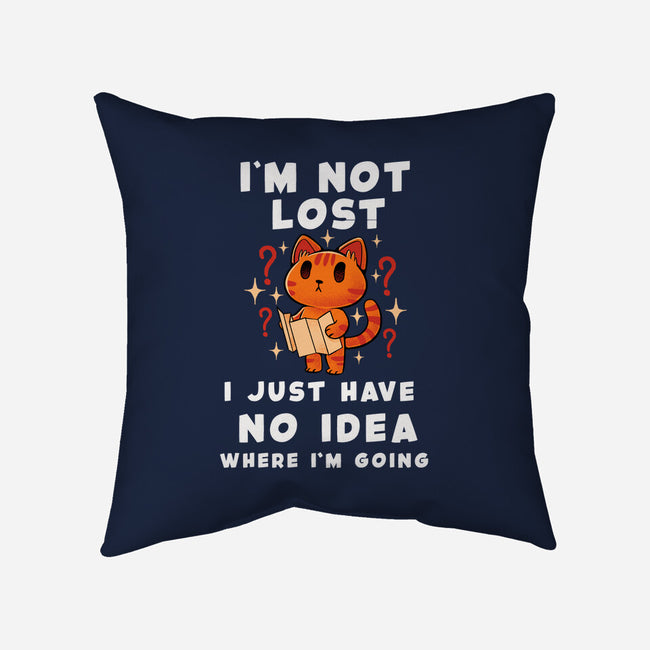 I'm Not Lost-None-Removable Cover w Insert-Throw Pillow-FunkVampire