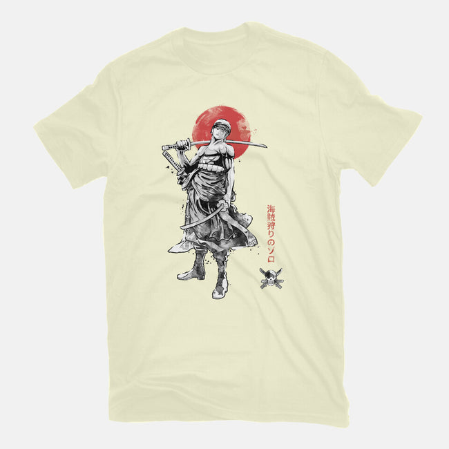 Pirate Hunter Sumi-e-Mens-Premium-Tee-Astrobot Invention