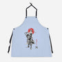 Pirate Hunter Sumi-e-Unisex-Kitchen-Apron-Astrobot Invention