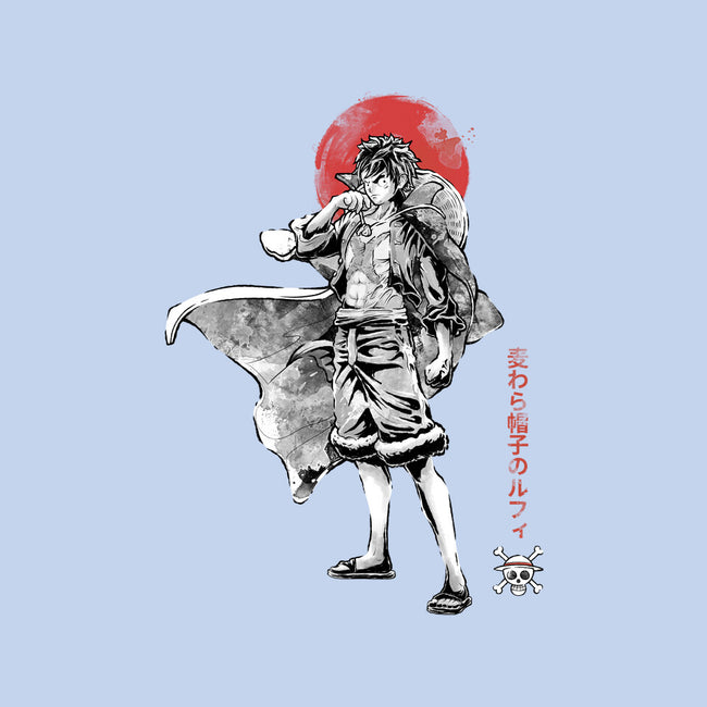 Straw Hat Captain Sumi-e-None-Glossy-Sticker-Astrobot Invention