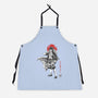 Straw Hat Captain Sumi-e-Unisex-Kitchen-Apron-Astrobot Invention