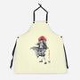 Straw Hat Captain Sumi-e-Unisex-Kitchen-Apron-Astrobot Invention