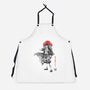 Straw Hat Captain Sumi-e-Unisex-Kitchen-Apron-Astrobot Invention