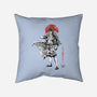 Straw Hat Captain Sumi-e-None-Removable Cover w Insert-Throw Pillow-Astrobot Invention