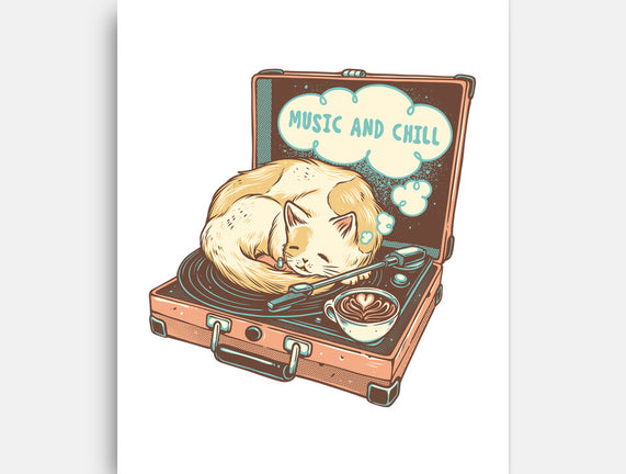 Music And Chill Cat