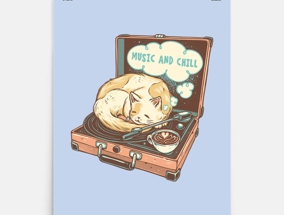 Music And Chill Cat