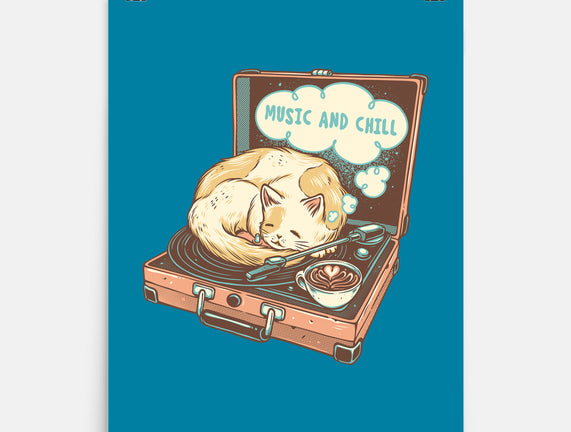 Music And Chill Cat