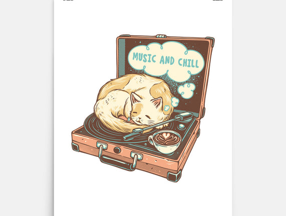 Music And Chill Cat