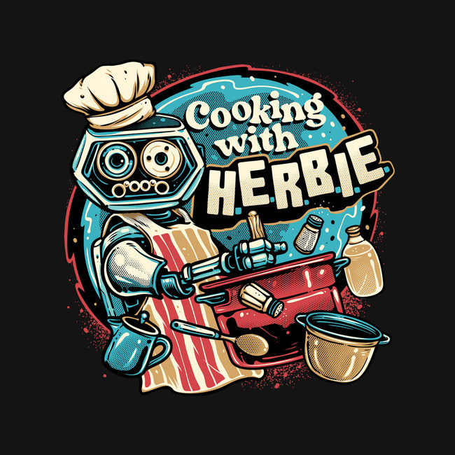 Cooking With Herbie-None-Fleece-Blanket-glitchygorilla