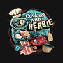 Cooking With Herbie-None-Fleece-Blanket-glitchygorilla