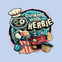 Cooking With Herbie-None-Drawstring-Bag-glitchygorilla