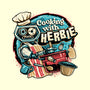 Cooking With Herbie-None-Removable Cover w Insert-Throw Pillow-glitchygorilla