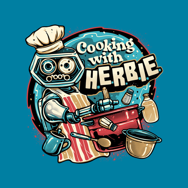 Cooking With Herbie-None-Drawstring-Bag-glitchygorilla