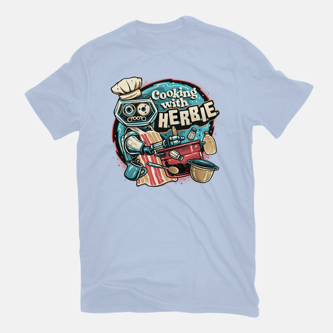 Cooking With Herbie-Mens-Basic-Tee-glitchygorilla