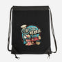 Cooking With Herbie-None-Drawstring-Bag-glitchygorilla