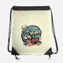 Cooking With Herbie-None-Drawstring-Bag-glitchygorilla