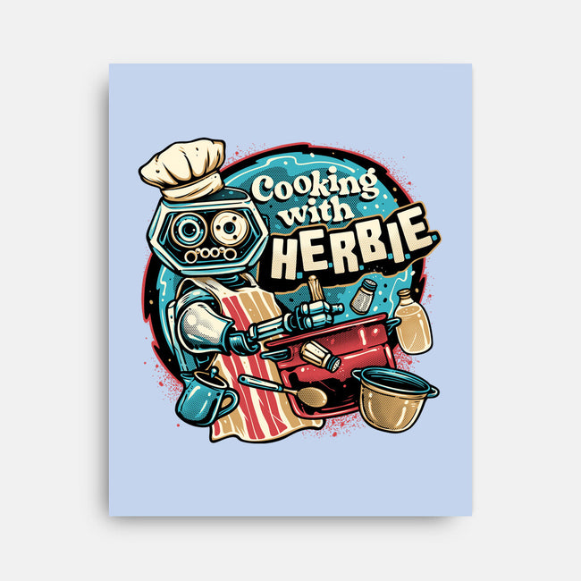 Cooking With Herbie-None-Stretched-Canvas-glitchygorilla