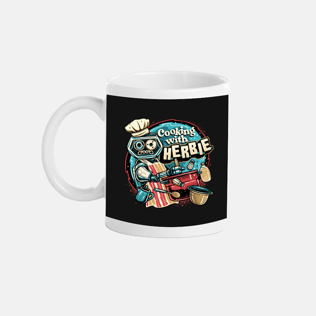 Cooking With Herbie-None-Mug-Drinkware-glitchygorilla